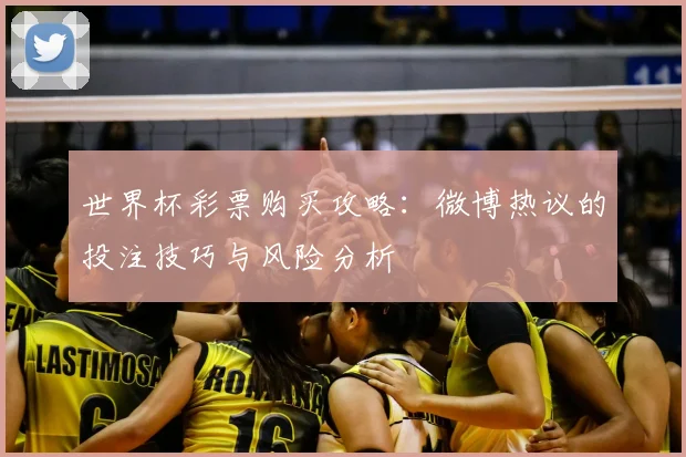 世界杯彩票购买攻略：微博热议的投注技巧与风险分析