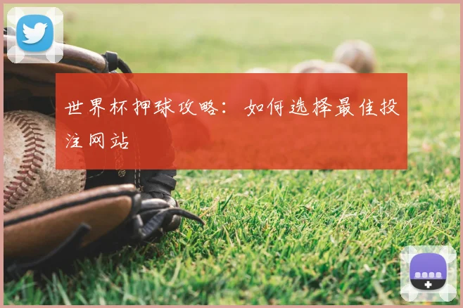 世界杯押球攻略:如何选择最佳投注网站